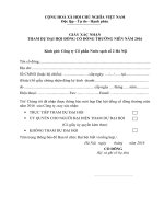 2. Giay xac nhan tham du DHDCD