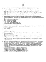 Contemporary canadian business law 10th edition willes test bank 