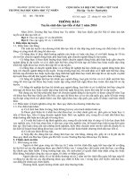 Tuyển sinh đào tạo tiến sĩ đợt 1 năm 2016.