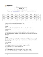 dia loi giai chi tiet de thi minh hoa lan 3 nam 2017