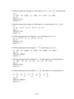 Calculus 10th edition anton test bank 