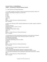 Corporate finance 3rd edition berk test bank 