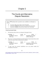 Cengage advantage books essentials of the legal environment 4th edition miller test bank 