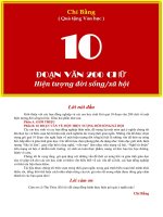 Ch B ng G I QU 10 O N V N 200 V M T HI N T NG X H I