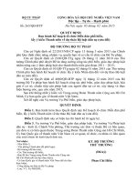 Các hoạt động phối hợp tổ chức diễn đàn phổ biến, lấy ý kiến thanh niên về dự thảo BLDS