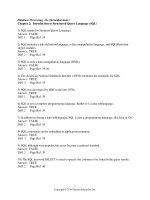 Database processing fundamentals design and implementation 13th edition kroenke test bank 