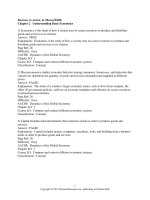 Business in action 6th edition bovee test bank 