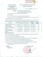 Giải trình chênh lệch lợi nhuận tại BCTC riêng năm 2016 đã kiểm toán so với BCTC năm 2015 đã kiểm toán