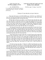 CV trien khai KH so 165