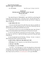 ke hoach cuoc thi chinh phuc vu mon