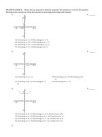 College algebra graphs and models 5th edition bittinger test bank 