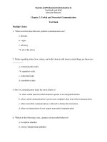 Business and professional communication KEYS for workplace excellence 2nd edition quintanilla test bank 