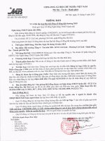 1.Thong bao trieu tap hop DHDCD bat thuong 2015