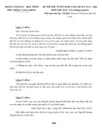 [2016] ĐỀ THI VÀ ĐÁP ÁN CÁC MÔN THI THỬ LỚP 10 PTNK ĐỢT 2 – Trung Tâm Phổ Thông Năng Khiếu (Dạy – Học Thêm) V N KH NG CHUY N