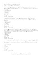 Business statistics 6th edition levine test bank 