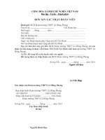 Văn bản hành chính: Mẫu đơn xác nhận đoàn viên mdxndv