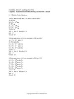 Chemistry structure and properties 1st edition tro test bank 