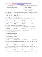 de thi thu thpt quoc gia nam 2017 mon hoa hoc truong thpt le hong phong ha tinh lan 1