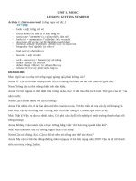 Unit 3 getting started