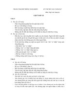 (2017) ĐỀ VÀ ĐÁP ÁN CÁC MÔN THI THỬ LẦN 2 NĂM 2017 – Trung Tâm Phổ Thông Năng Khiếu (Dạy – Học Thêm) VAN CHUYEN