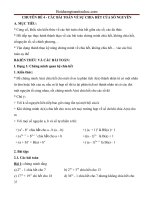 chuyen de cac bai toan ve su chia het cua so nguyen 