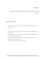 Crafting and executing strategy 19th edition thompson test bank 