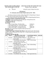 Văn bản hành chính: Kế hoạch rèn luyện hè năm học 2015 - 2016 rlh2016