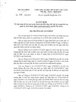 QĐ 626 QĐ-BTC Sửa đổi thủ tục QT thuế TNDN và thông báo PP trích khấu hao (1781.76KB)