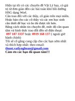 Tài liệu Vật lý hay và bổ ích