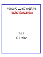 Khái niệm số thập phân (tiếp theo)