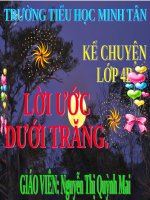 Tuần 7. Lời ước dưới trăng