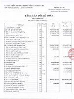 Báo cáo tài chính Quý 4 năm 2016 BCTC quy 4 2016