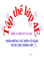 Tuần 6. Danh từ chung và danh từ riêng