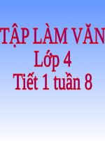 Tuần 7-8-9. Luyện tập phát triển câu chuyện