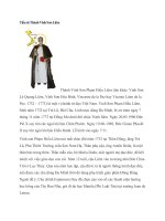 Tiểu sử thánh vinh sơn Phạm Hiếu Liêm