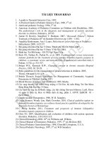 Phác đồ điều trị Nhi khoa năm 2013 - Bệnh viện Nhi đồng 2 | Website Bệnh viện nhi đồng 2 - www.benhviennhi.org.vn