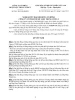 Nghi quyet DHCD 2013 post