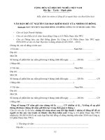 SO 8-1 - Nhom co dong de cu ban KS