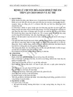 Phác đồ điều trị Nhi khoa năm 2013 - Bệnh viện Nhi đồng 2 | Website Bệnh viện nhi đồng 2 - www.benhviennhi.org.vn :