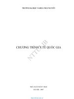 Chương trình y tế quốc gia 