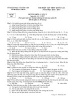 DE THI DIEN TAP 2017 VAT LI CHINH THUC MA DE 356