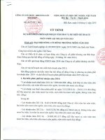 TT du kien phan phoi loi nhuan_hnx