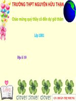 Bài 7. Cấu trúc của Trái Đất. Thạch quyển. Thuyết kiến tạo mảng