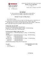 Tài liệu Đại hội cổ đông thường niên 2010