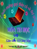 Chương II. Bài 1. Những gì em đã biết