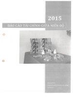 Xem Báo cáo tài chính tháng 6 BAO CAO  TCKT