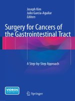 PDF Surgery for cancers of the gastrointestinal tract a step by step approach springer verlag new york 2015 PDF