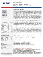 20170909 BSC Vietnam Weekly Review Week 35 (11 09 15 09 2017)