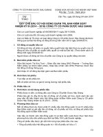 Du thao Quy che bau cu HDQT-BKS 2014-2018