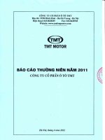 Bao cao thuong nien nam 2011   TMT